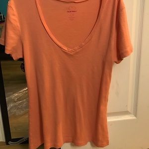Old Navy Orange Shirt
